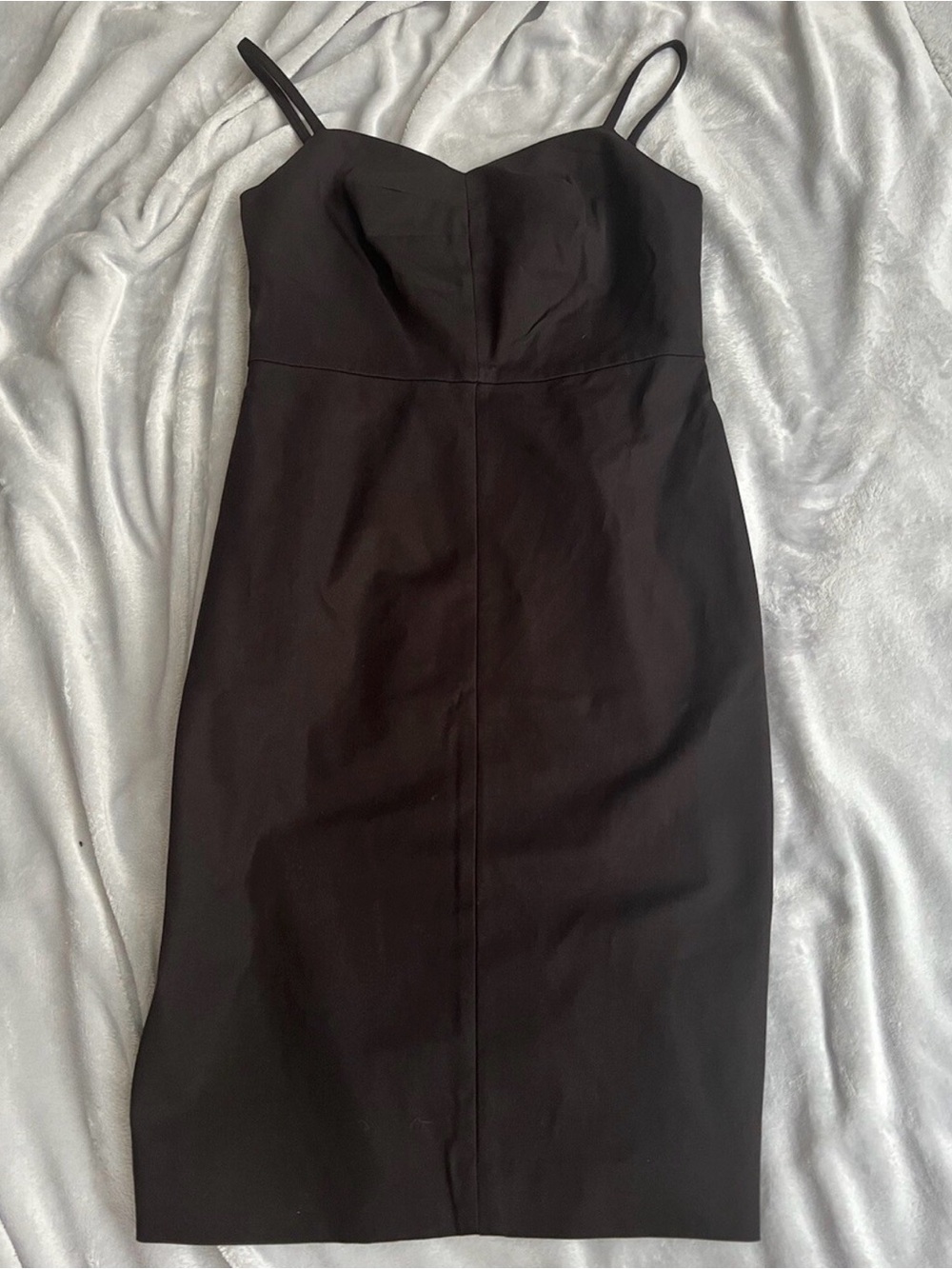 Banana Republic Black Spaghetti-Strap Mini Dress